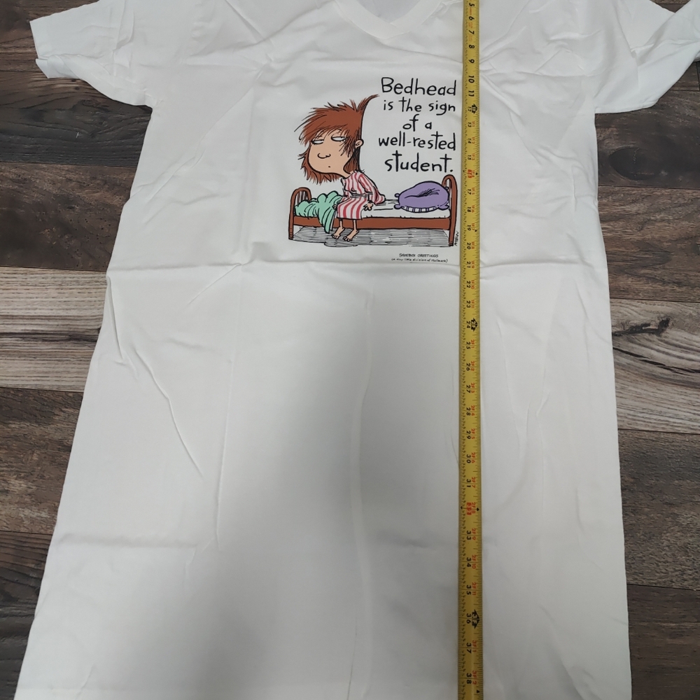 Deadstock Hallmark Shoebox Greetings Nightshirt One Size USA - Picture 7 of 12